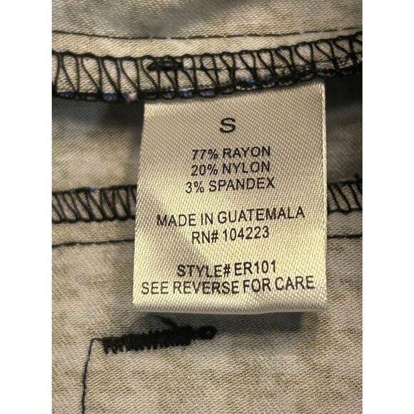 Eric Casual Straight Leg Blue Black Houndstooth Pants Size Small NWT (8735) - Picture 5 of 8